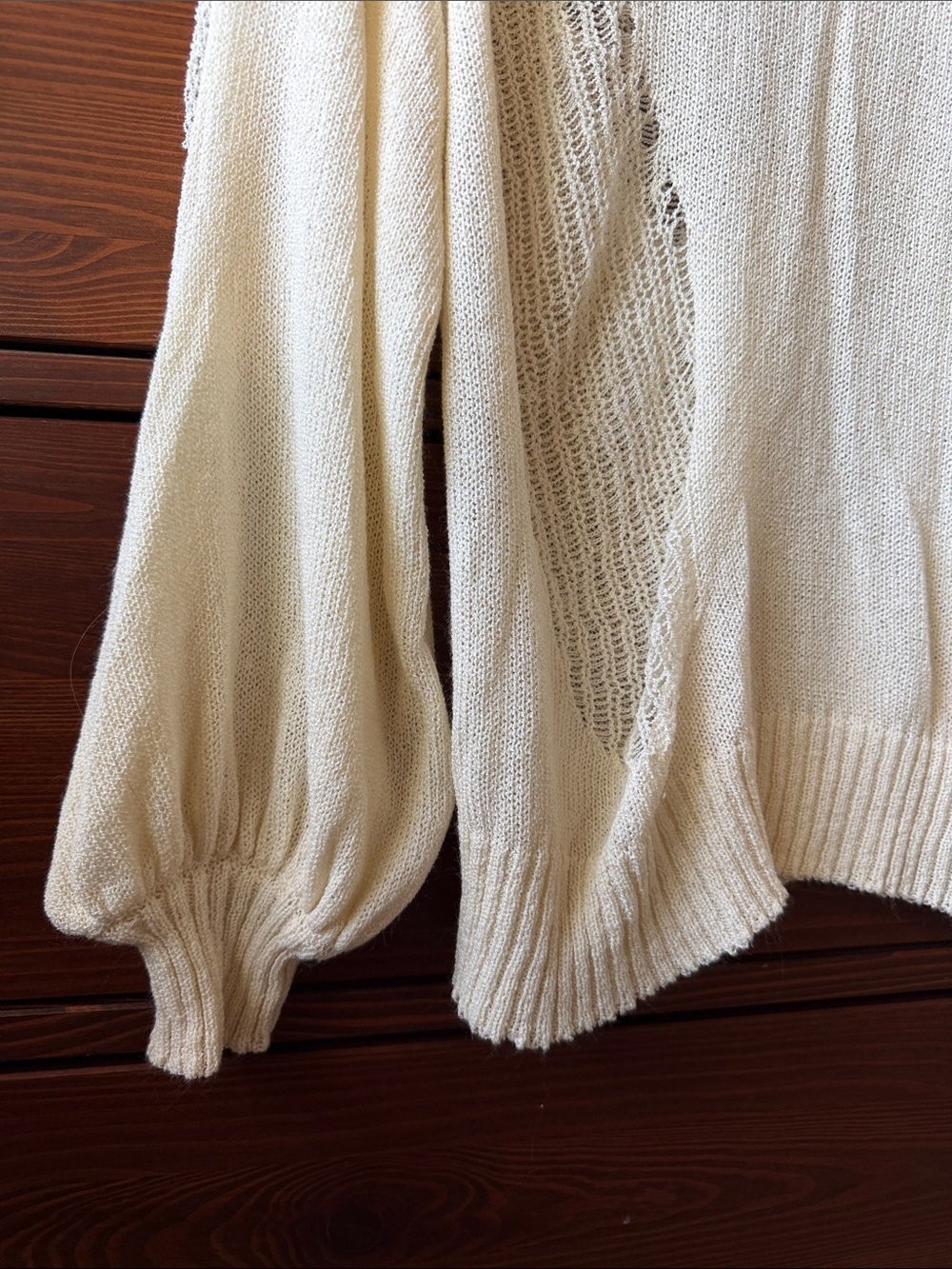 Princess Polly Wendy Oversized Open-Knit Crew Sweater - Picture 4 of 7